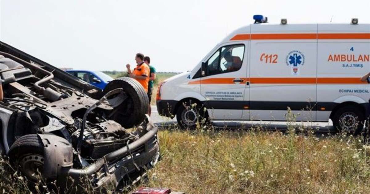 Accident rutier pe DJ 691, în Giarmata. Un șofer a fost rănit după ce ...