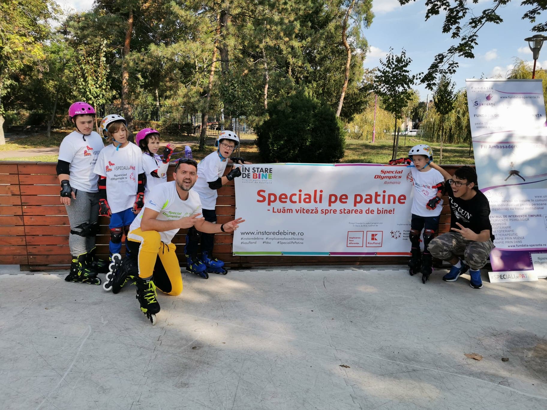 Speciali pe patine, Special Olympics, Timisoara (1)