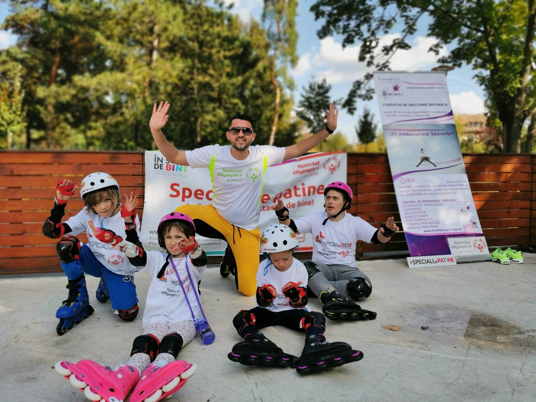 Speciali pe patine, Special Olympics, Timisoara (2)
