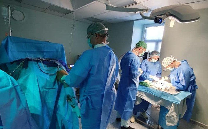 Transplant de os de la un donor decedat, la Spitalul Militar Timișoara