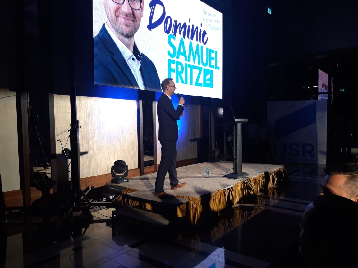 Dominic Fritz și-a prezentat programul de campanie: Voi fi un primar european pentru un oraș european