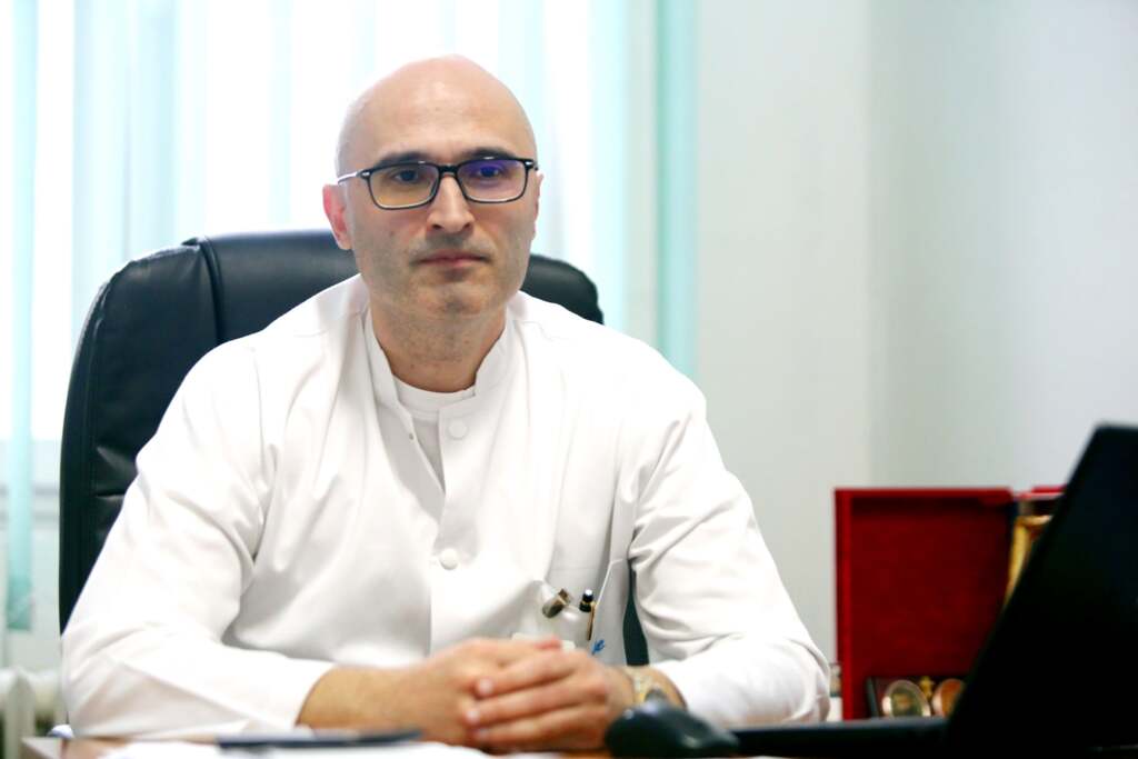 Doctorul Cristian Oancea, directorul medical al Spitalului de Boli Infecțioase din Timișoara