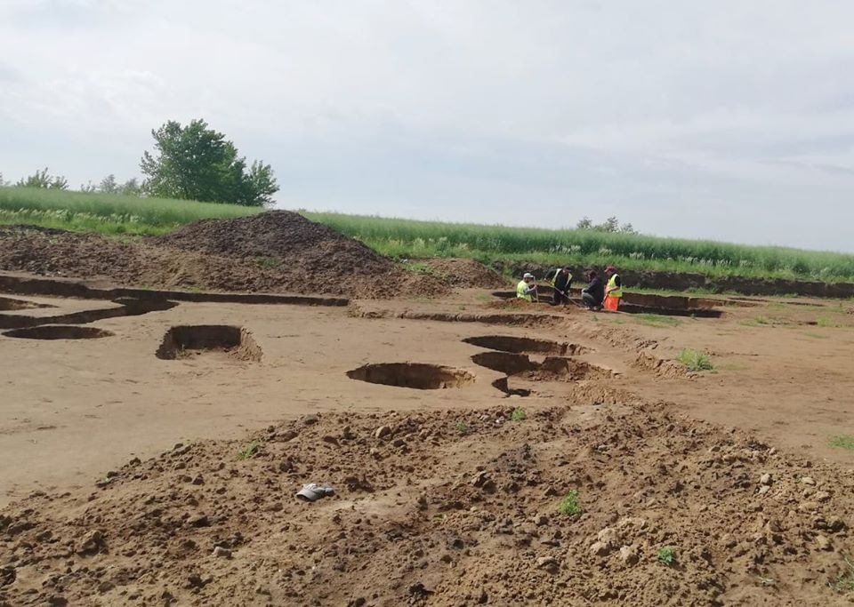 DRDP: arheologii sunt în curs de finalizare cu cercetările la situl numărul 5, de pe șantierul centurii Timișoara Sud