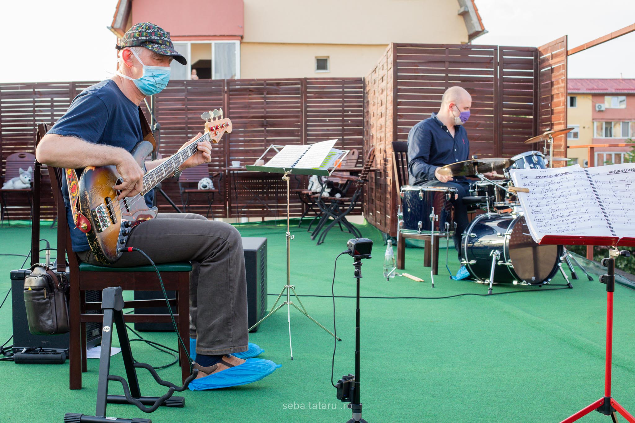 Scena dintre blocuri