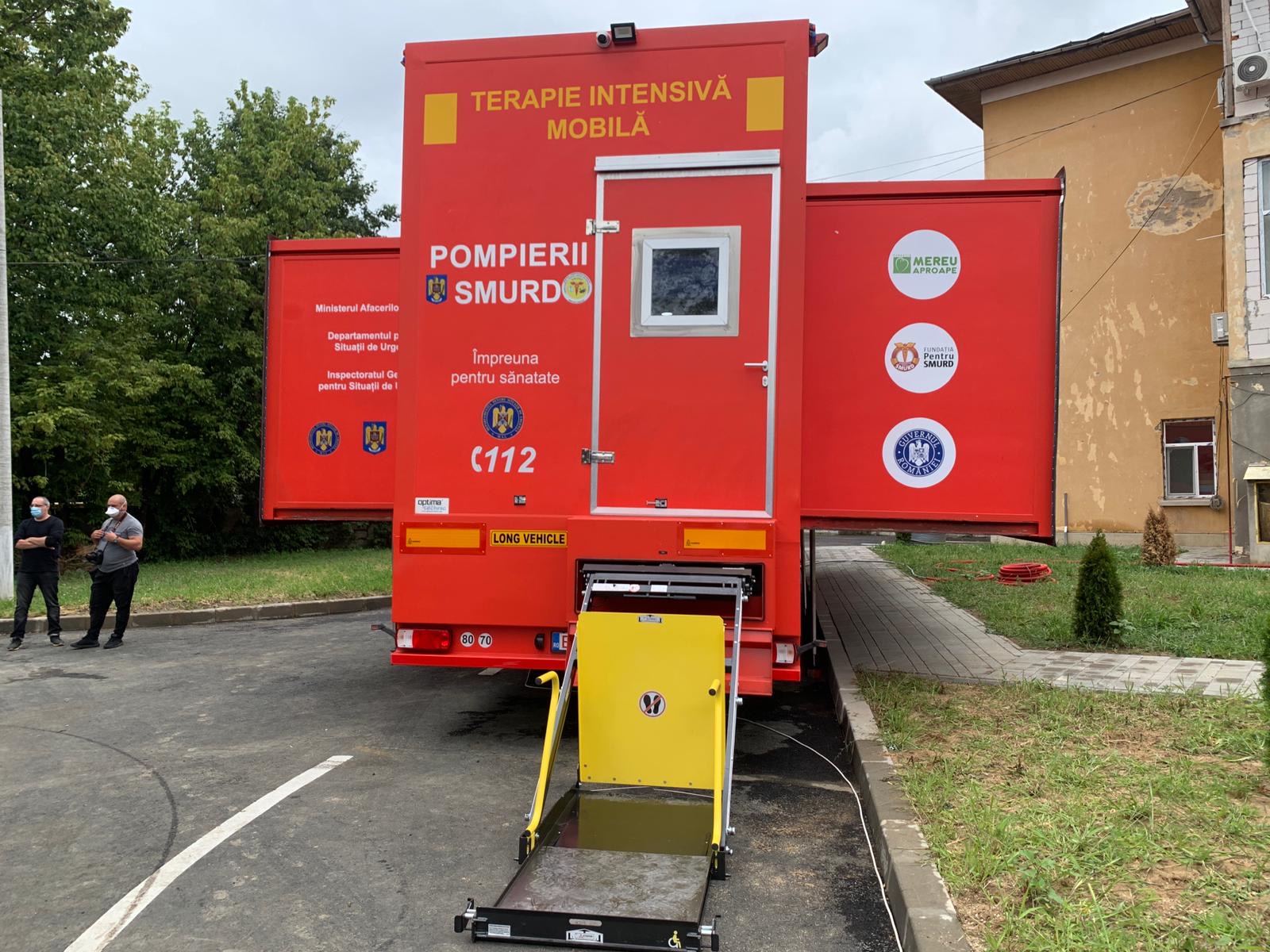 unitate mobila de terapie intensiva ATI ISU victor babes 1