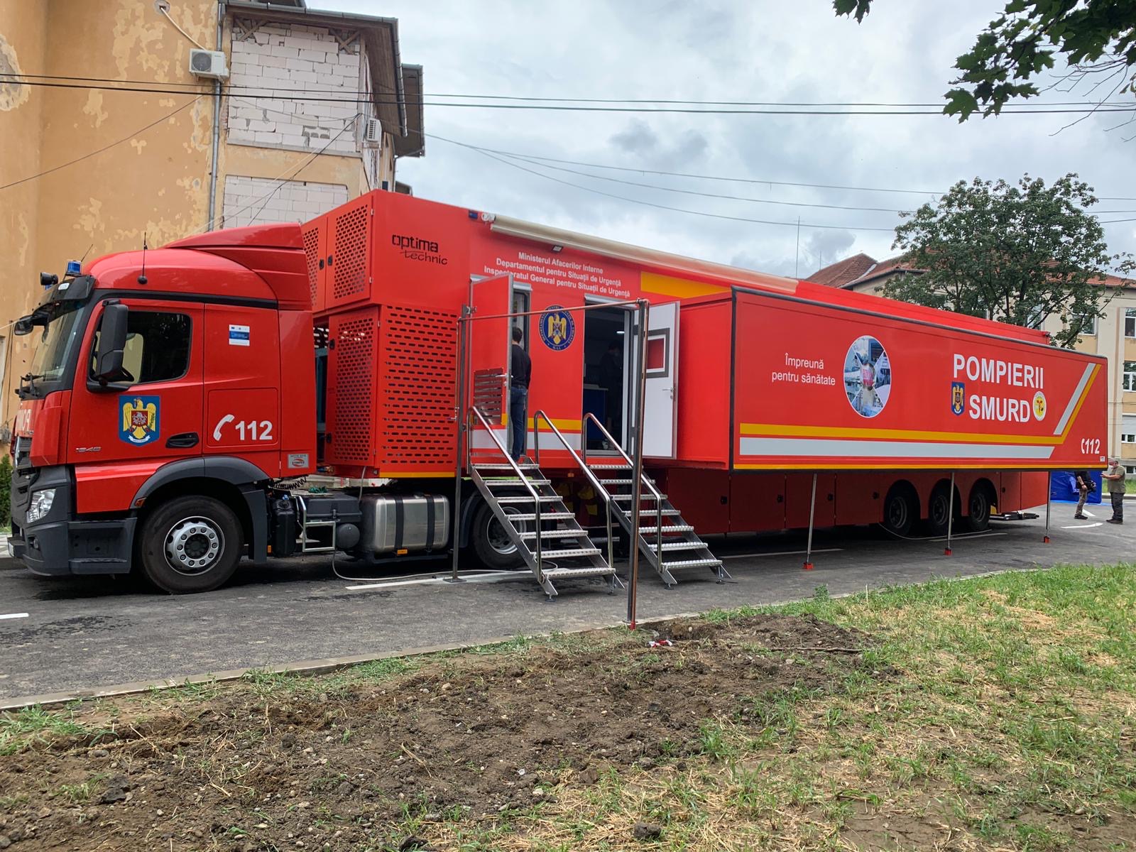 unitate mobila de terapie intensiva ATI ISU victor babes 12