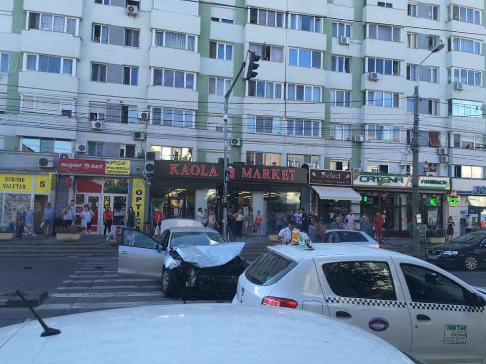 Accident rutier pe Calea Martirilor, din Timișoara