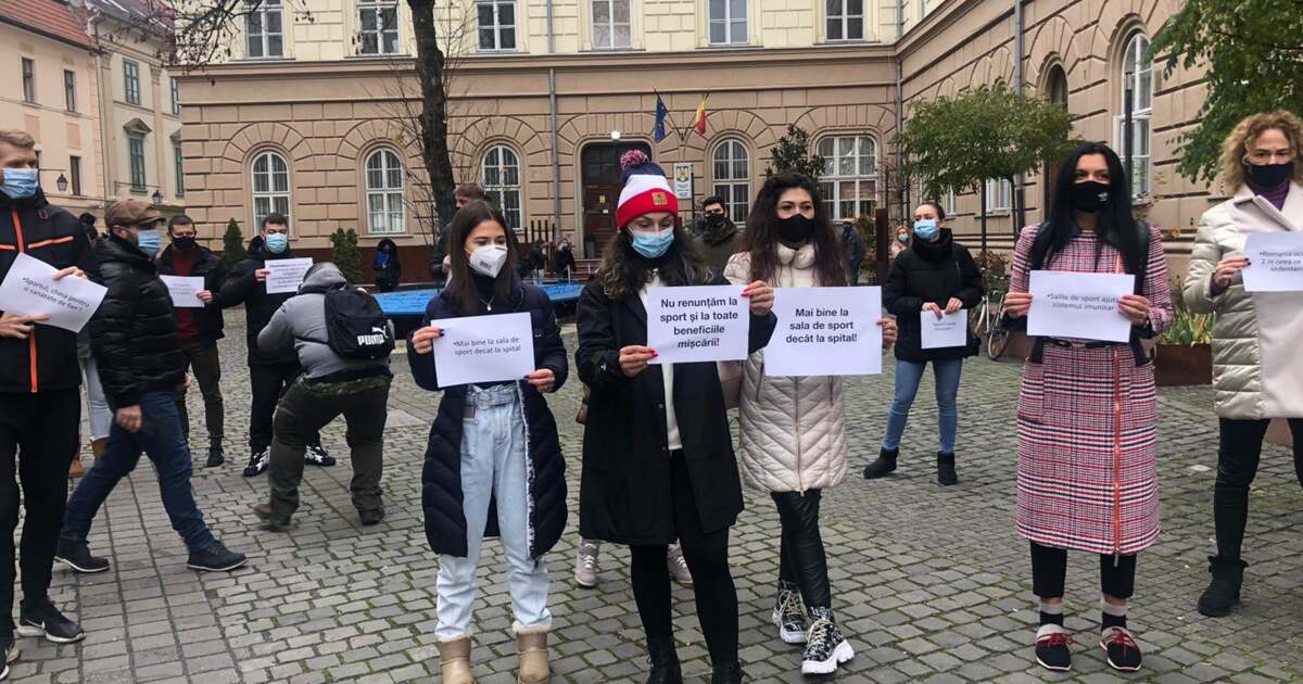 Protest La TimiÈ™oara Se DoreÈ™te Redeschiderea SÄƒlilor De Fitness Tion