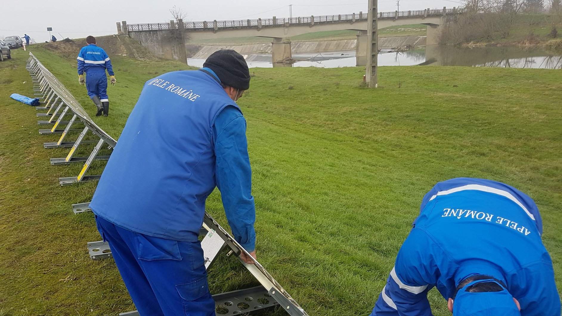 interventie ABAB-montare baraj AquaStop2-