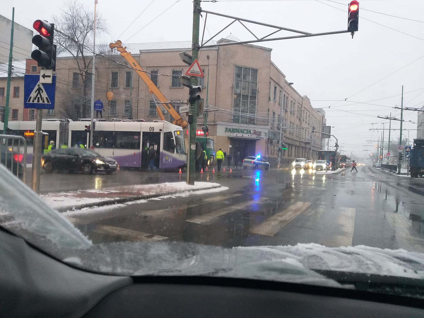 tramvai 1 deraiat gara de nord foto infotrafic 3