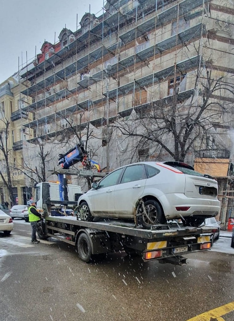 masini parcate aiurea centru timisoara foto politia locala 3