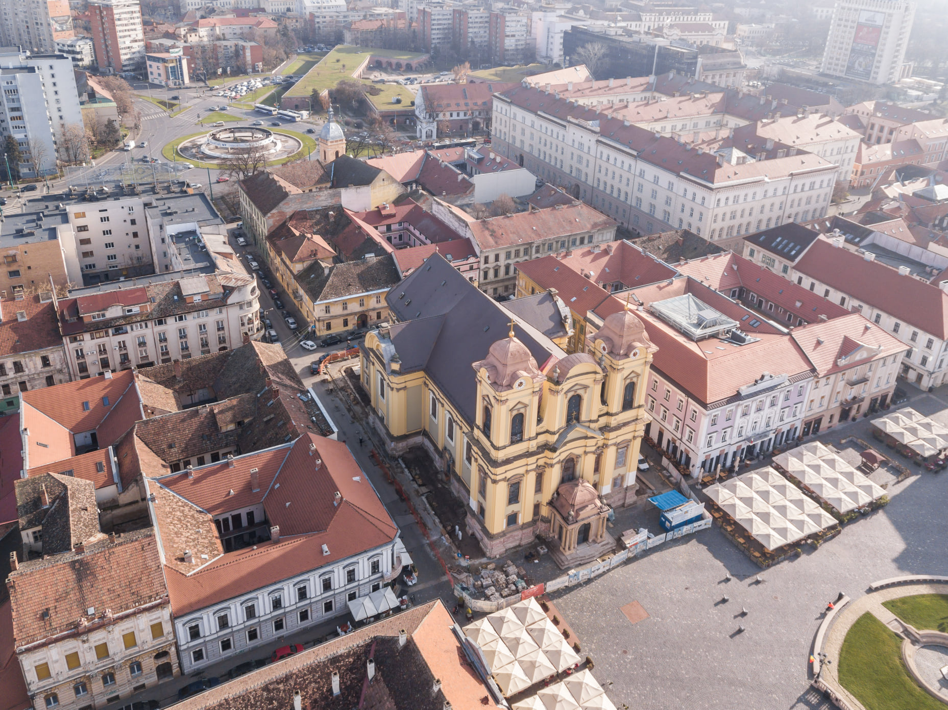 santier dom romano catolic piata unirii 20