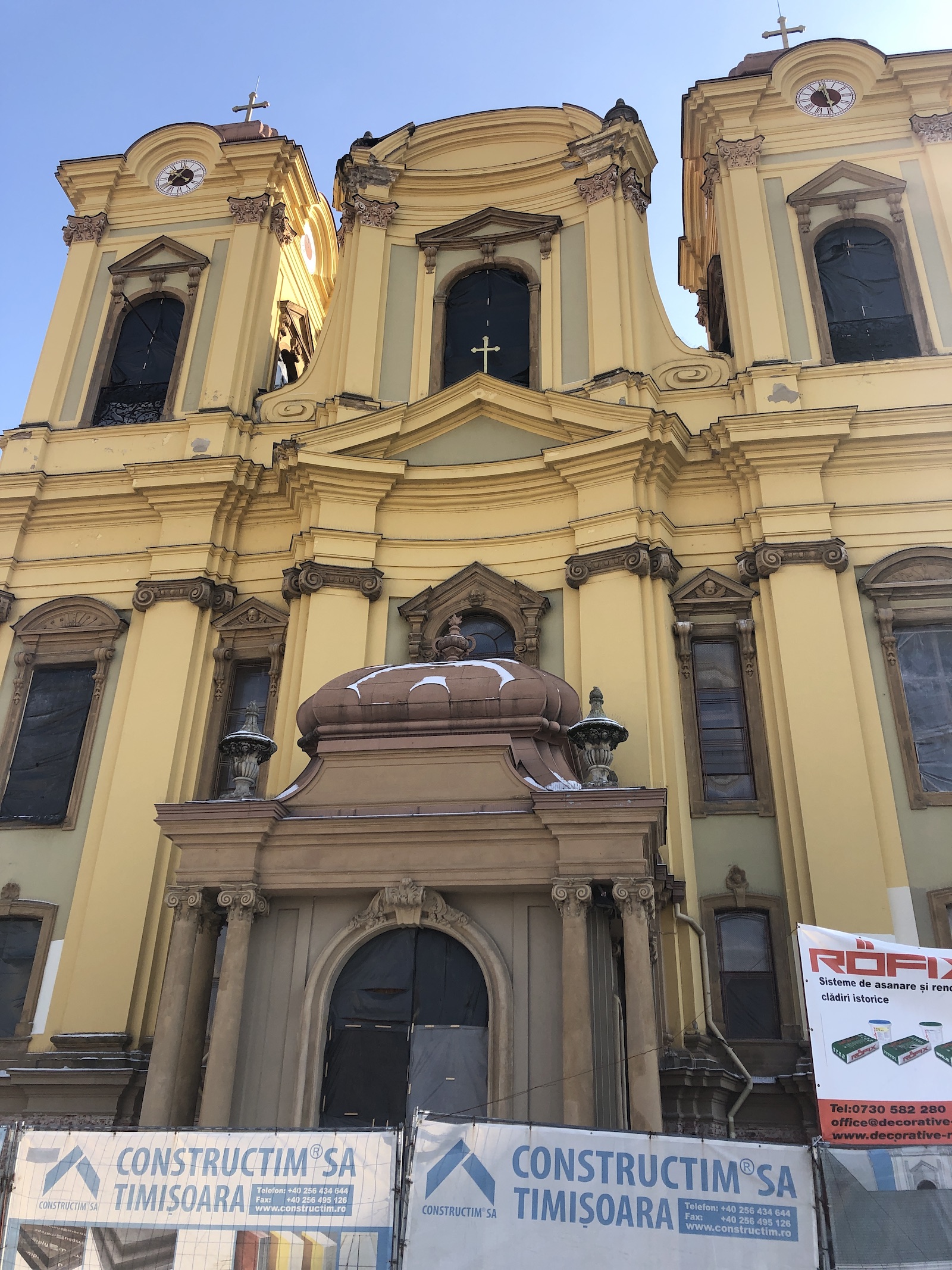 dom catolic timisoara vizita santier febr 2021 1