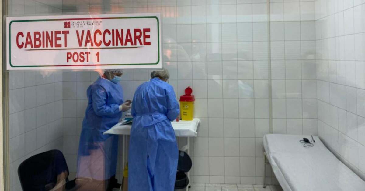 FOTO. Primul centru de vaccinare pe „model israelian” din țară, deschis la Spitalul Județean Timișoara. Încă nu non-stop