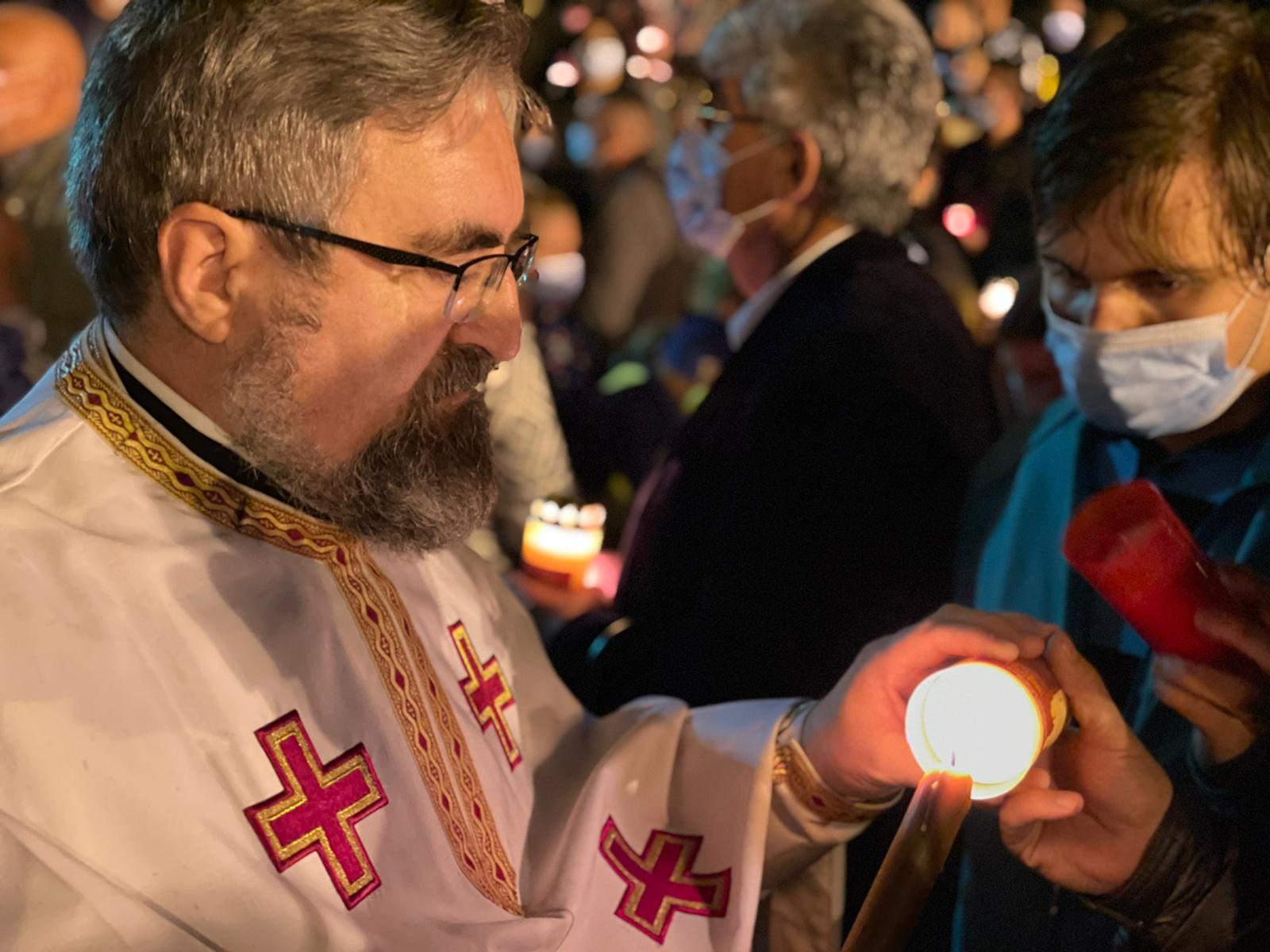 slujba de inviere catedrala paste 2021 pandemie 2