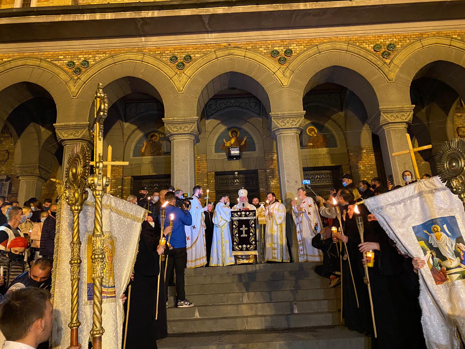 slujba de inviere catedrala paste 2021 pandemie 4