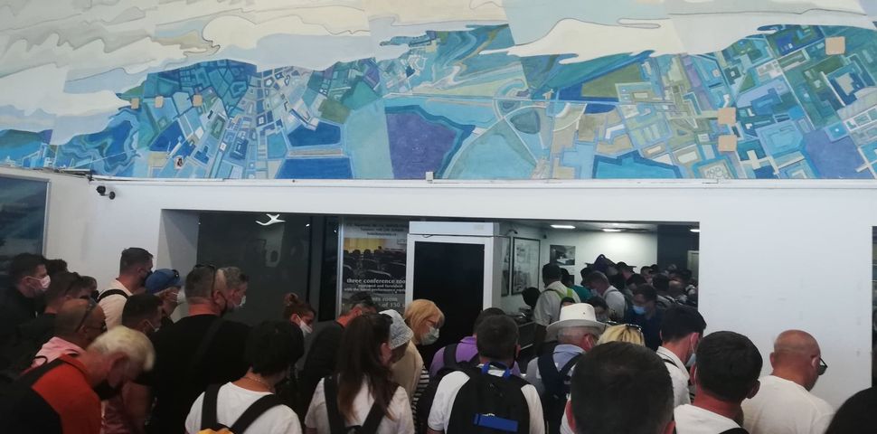 aglomeratie bagaje aeroportul international timisoara zbor egipt 2