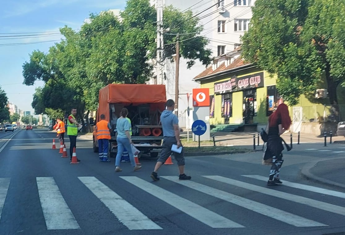 SDM marcaje rutiere ziua