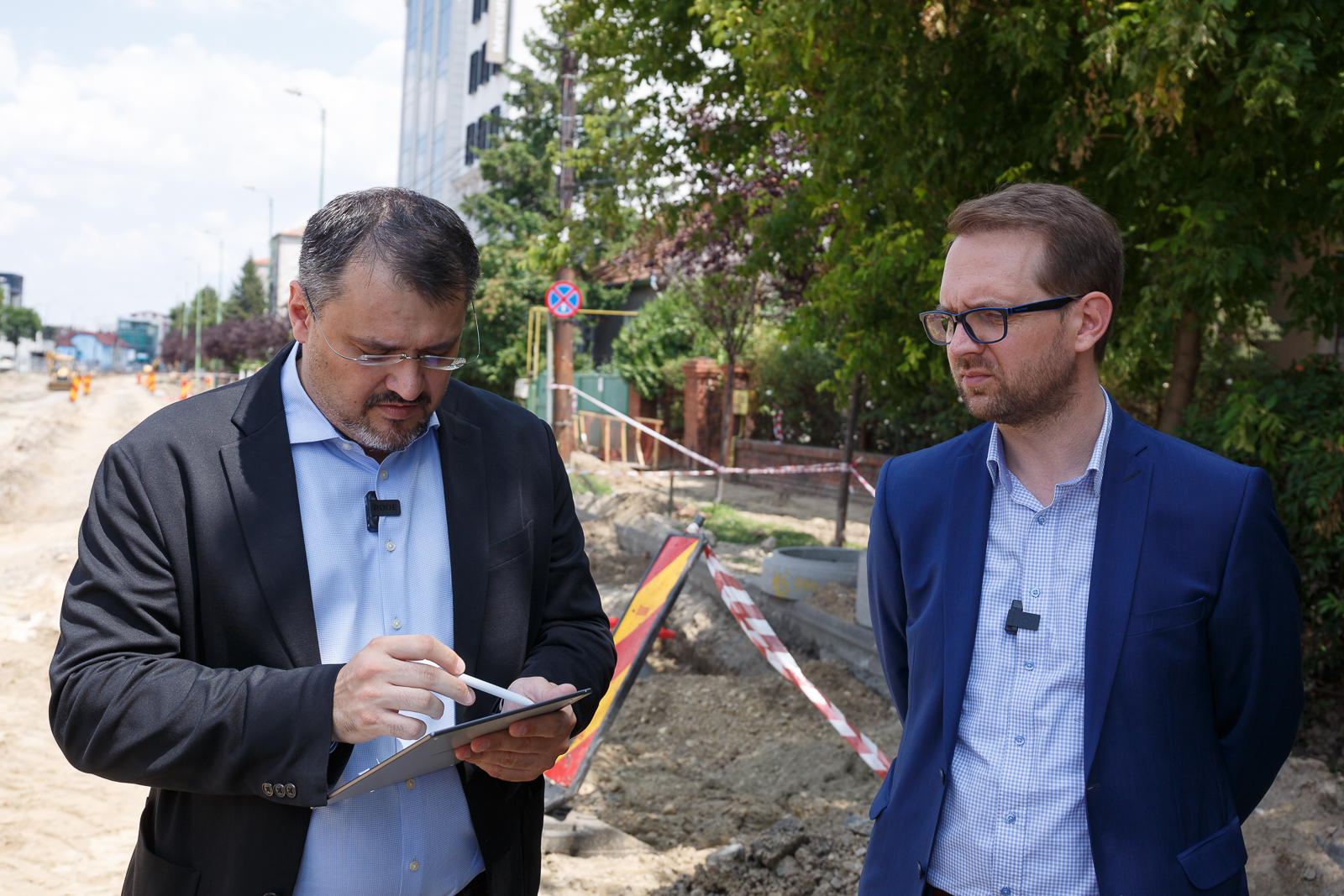 vizita cristian ghinea ministrul investitiilor fritz santier bogdanestilor cetatii 5