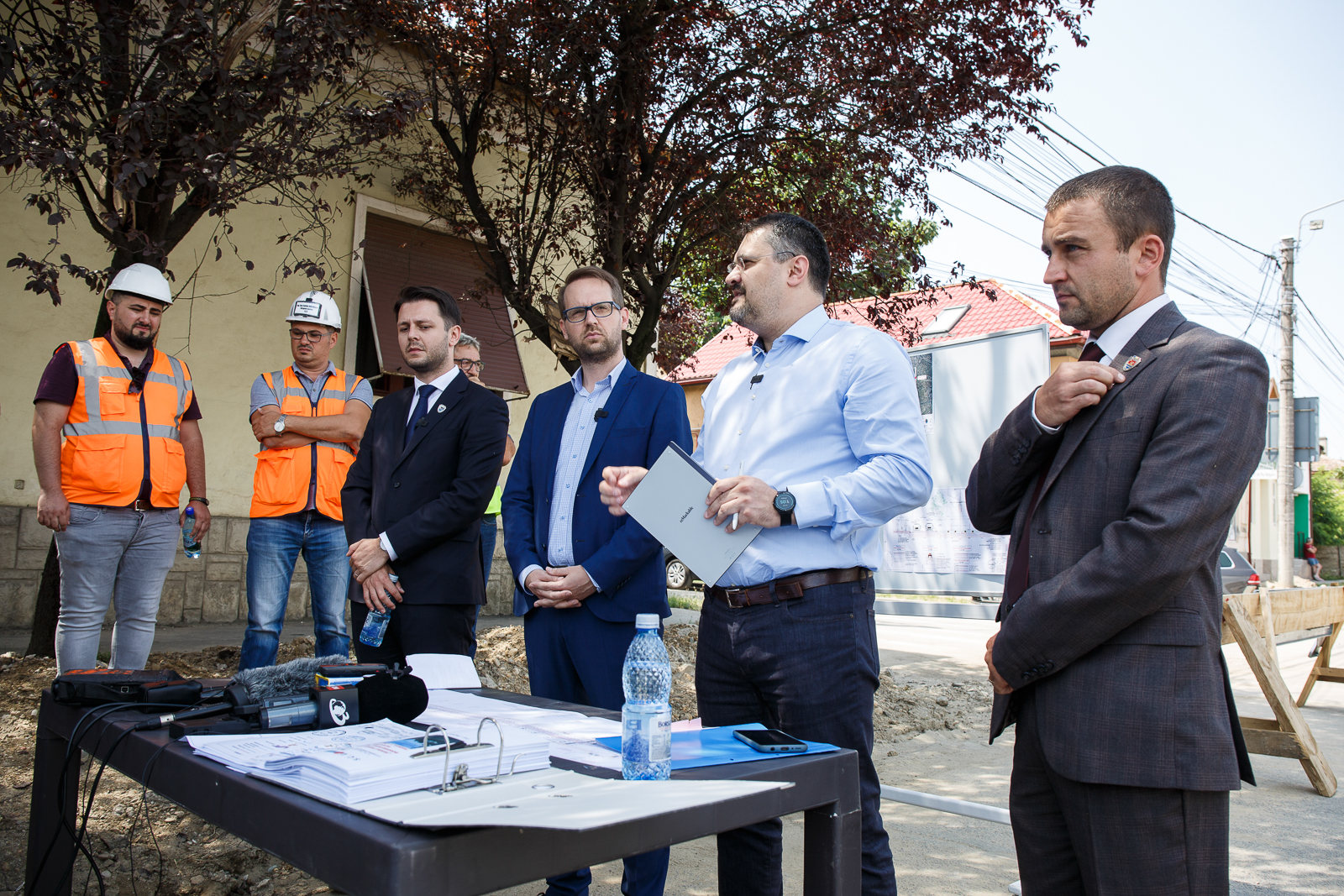 vizita cristian ghinea ministrul investitiilor fritz santier bogdanestilor cetatii 7