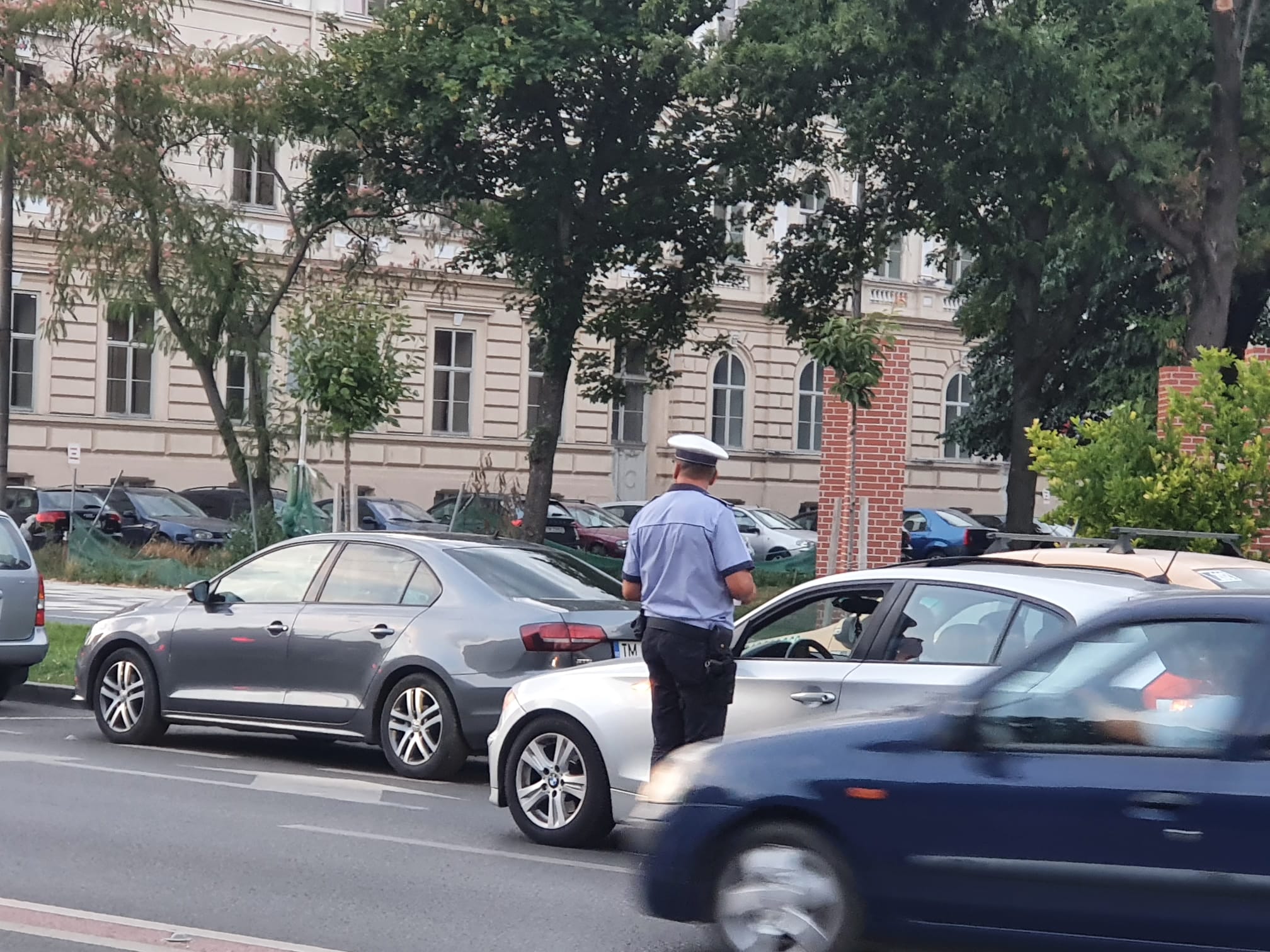 Razie a polițiștilor de la rutieră, duminică, la Timișoara
