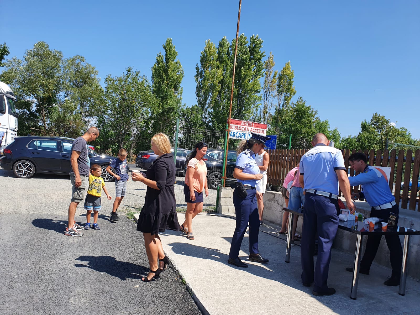 politia autostrada pauza cafea