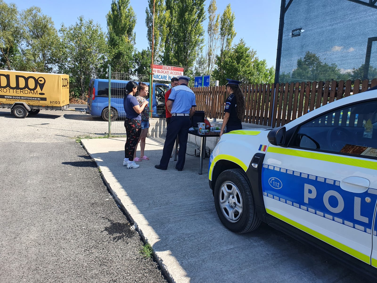 politia autostrada pauza cafea