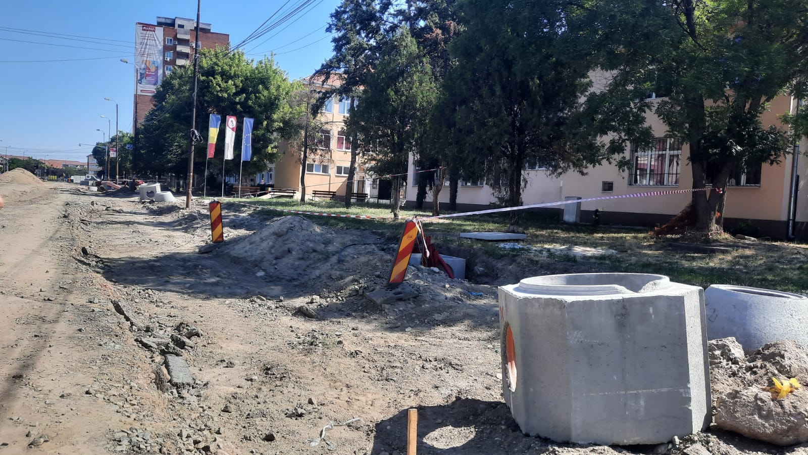 santier bd cetatii august 2021 2