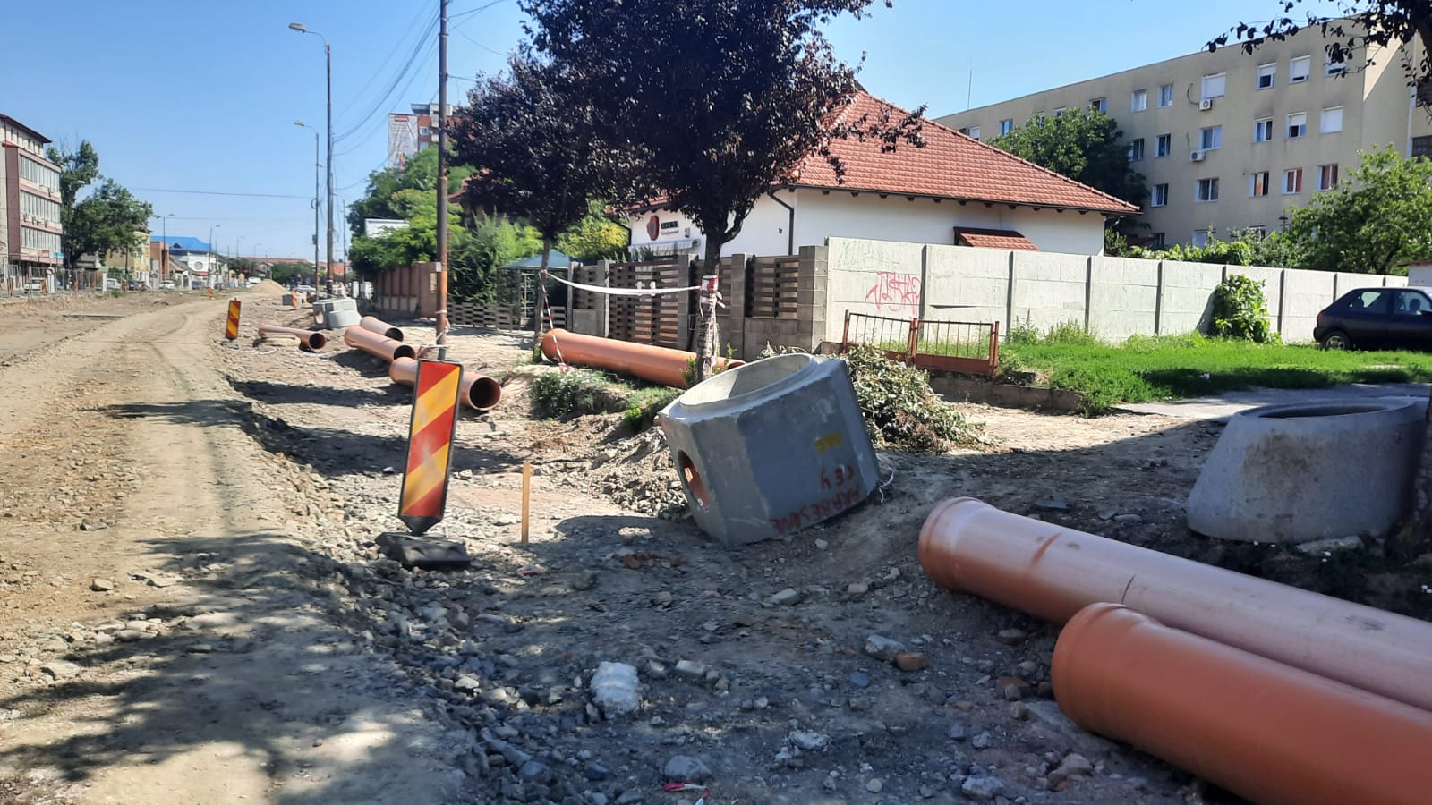 santier bd cetatii august 2021 3