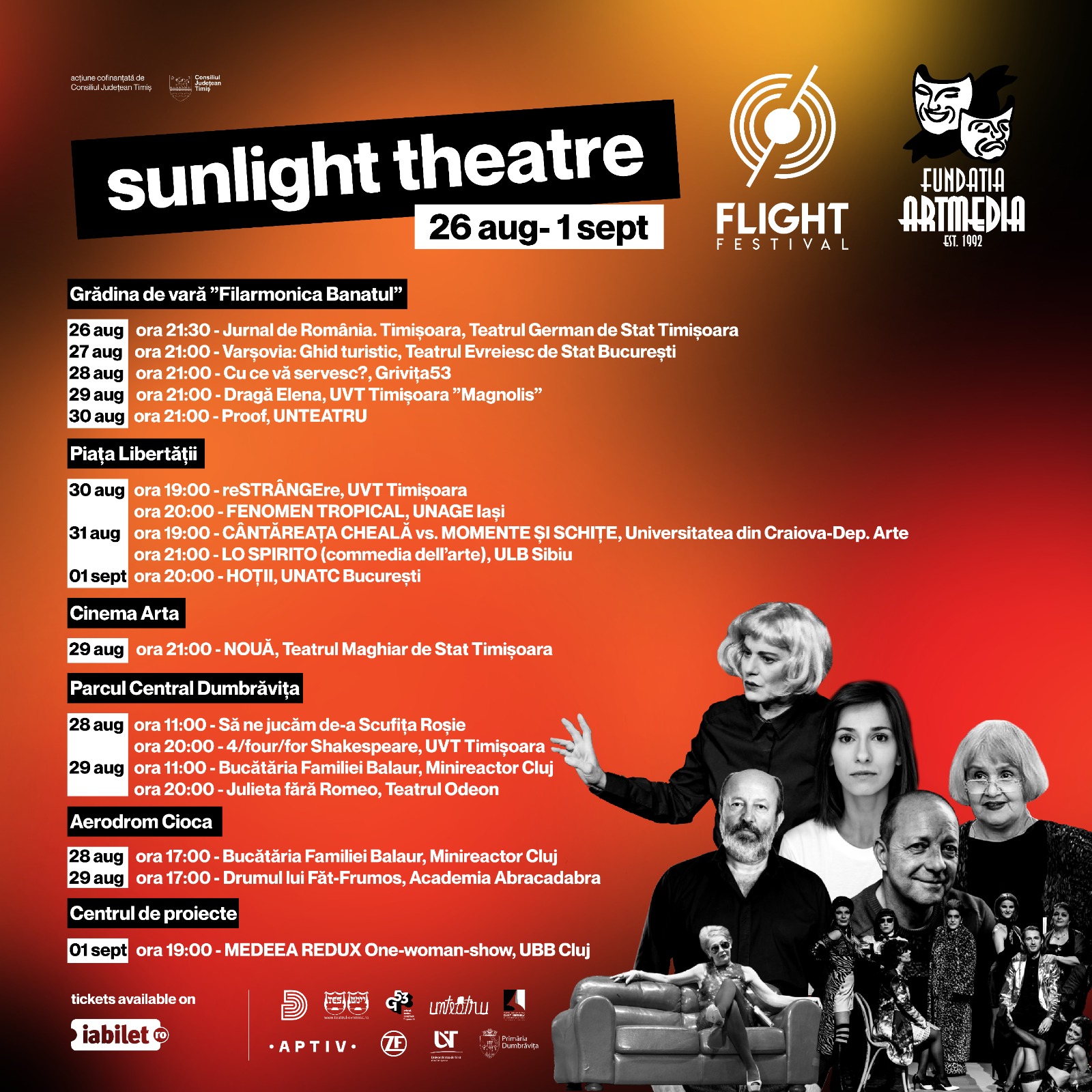 Program Teatru Locatii