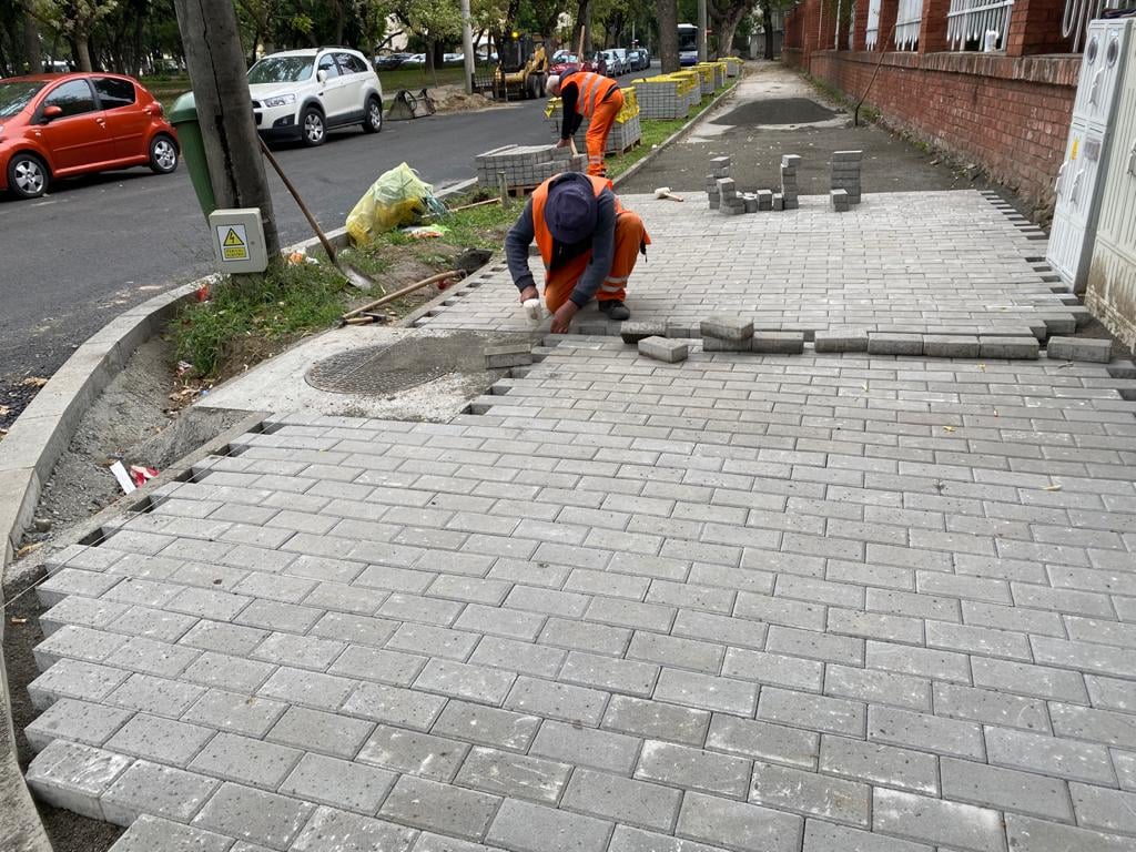 asfalt trotuare centru timisoara foto ruben latcau 2