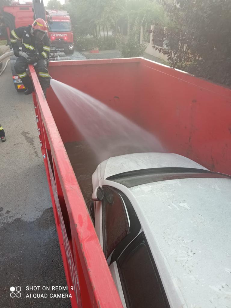 incendiu masina electrica