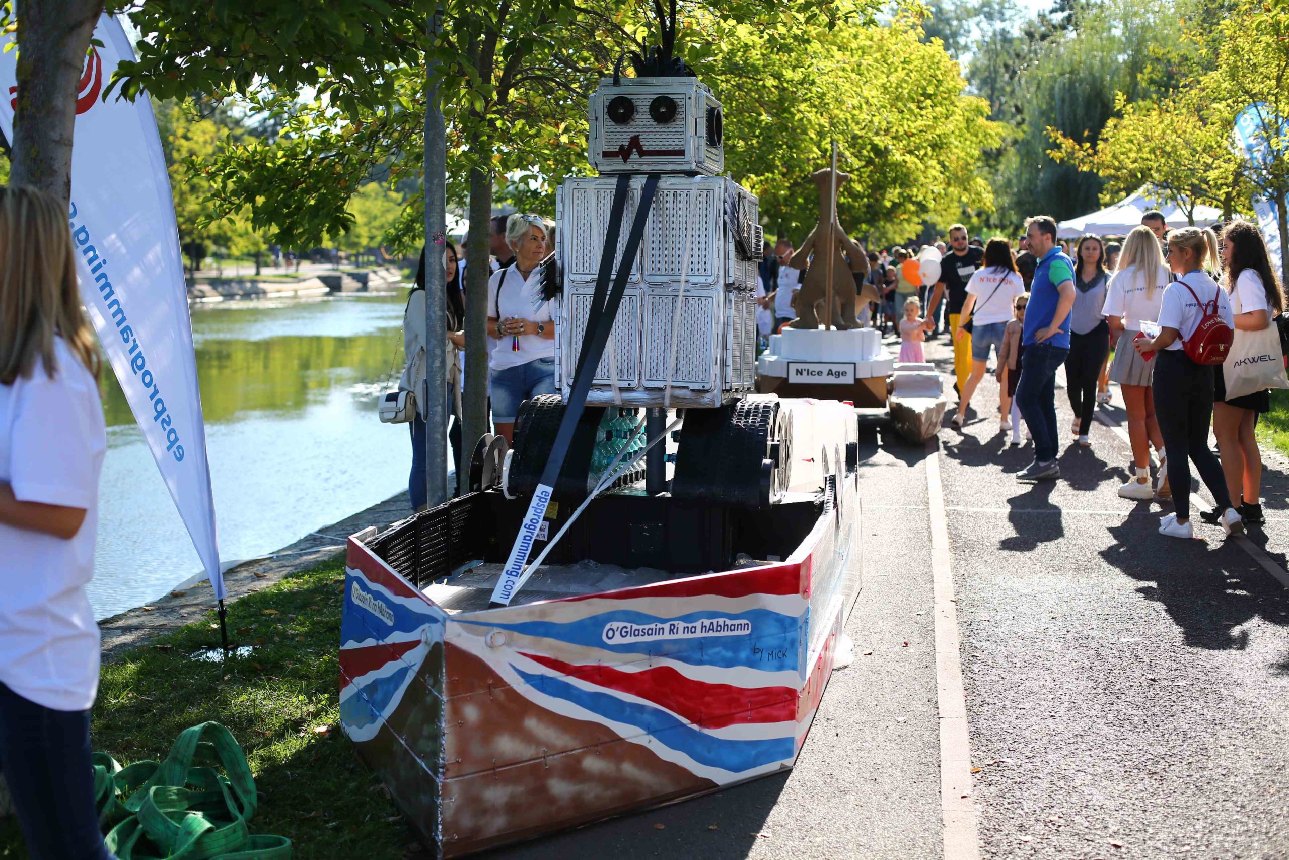 make it race it recycle it 11 sept 2021 bega barci trasnite materiale reciclabile (7)