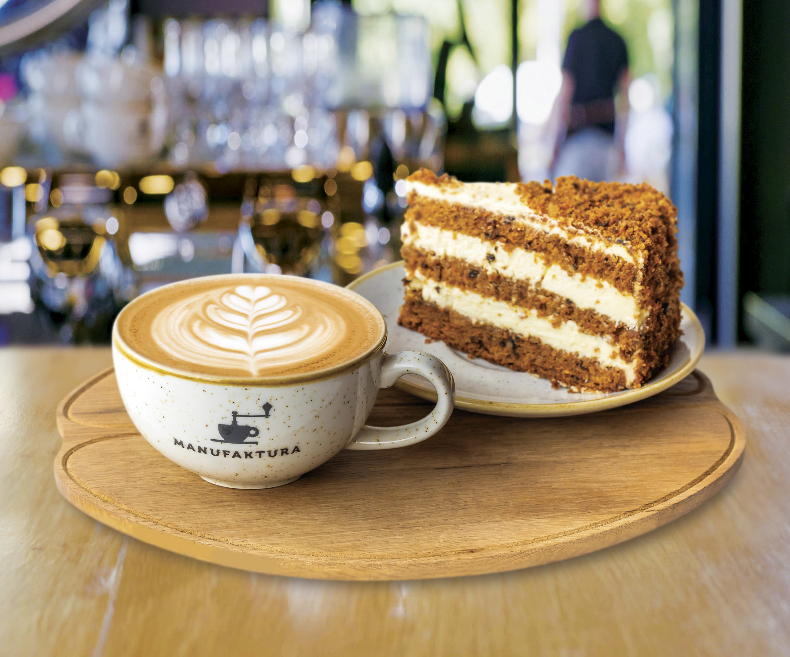 Cappuccino+Carrot Cake