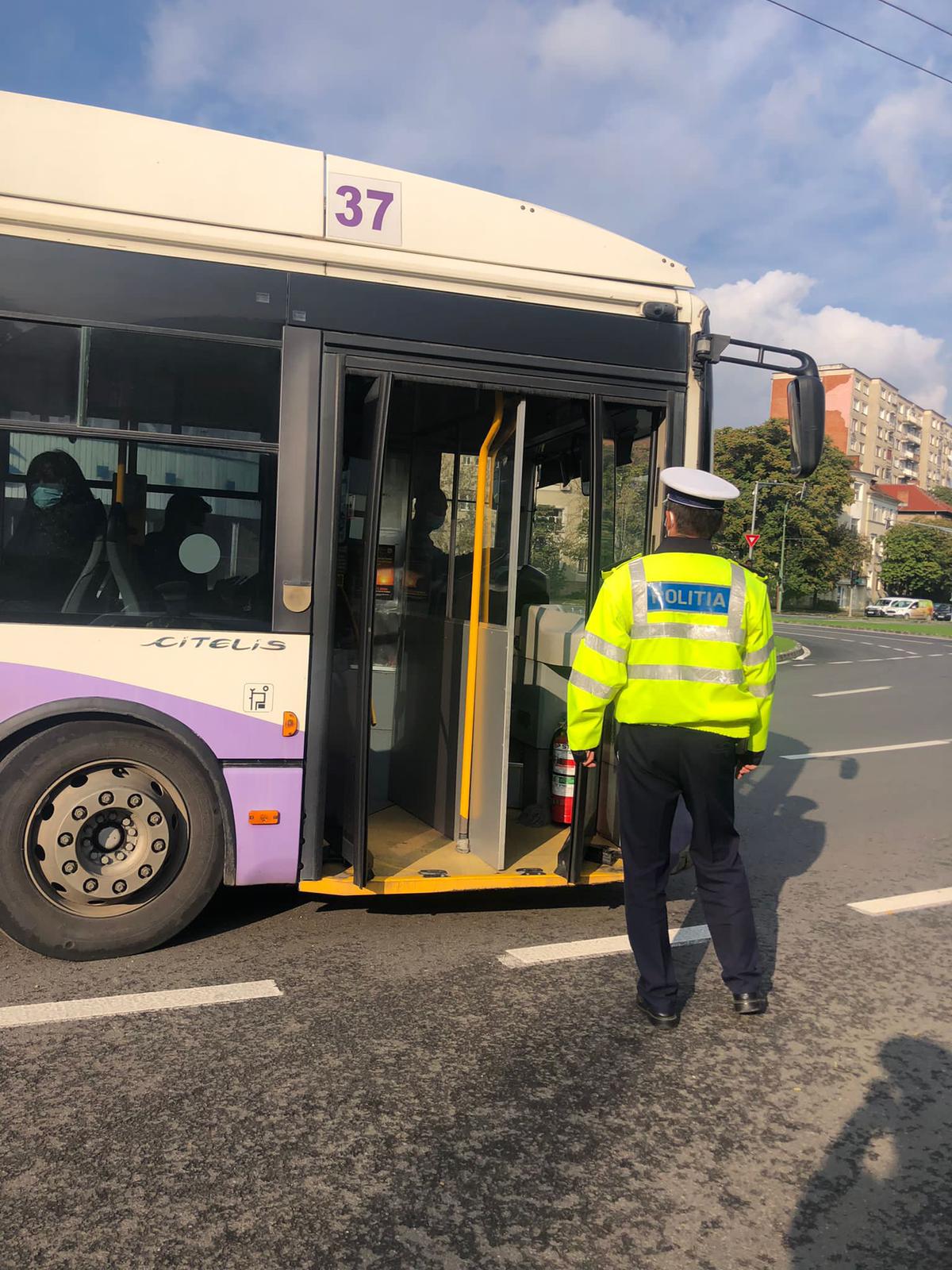 politie control stpt autobuz trafic