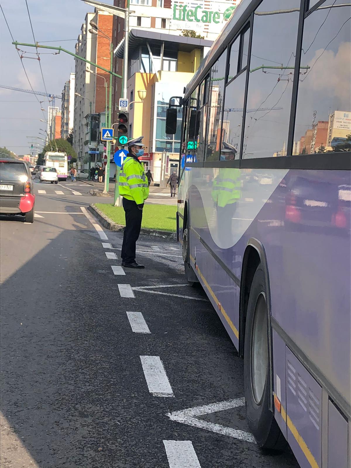 politie control stpt autobuz