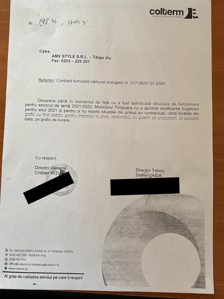 corespondenta colterm amv style carbune 3