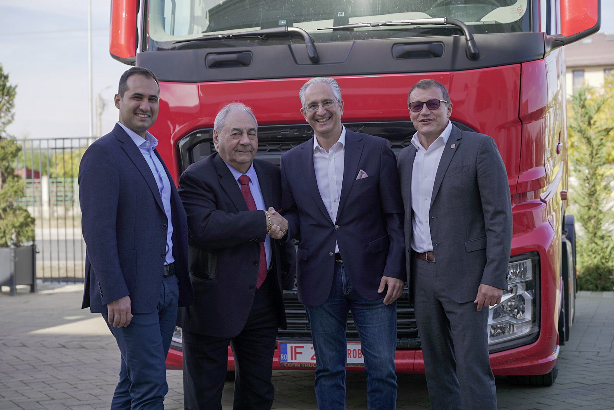Cefin Trucks anunță livrarea unei flote Ford Trucks F-MAX către Est Europa Expediții