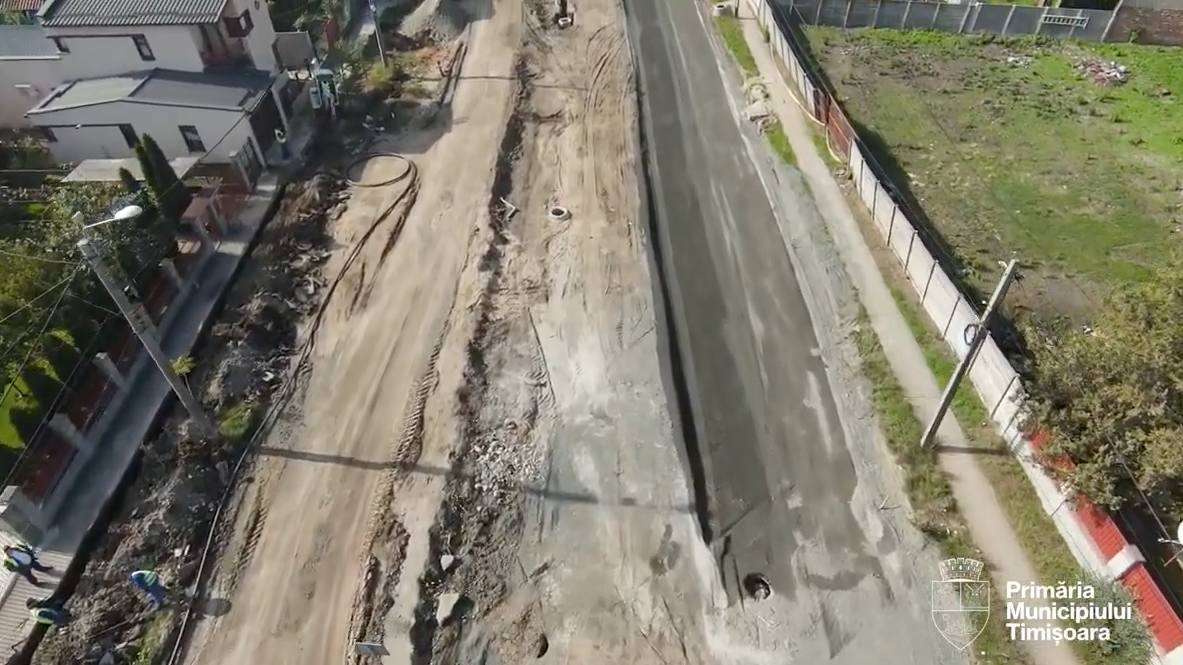 santier calea bogdanestilor din drona octombrie 5