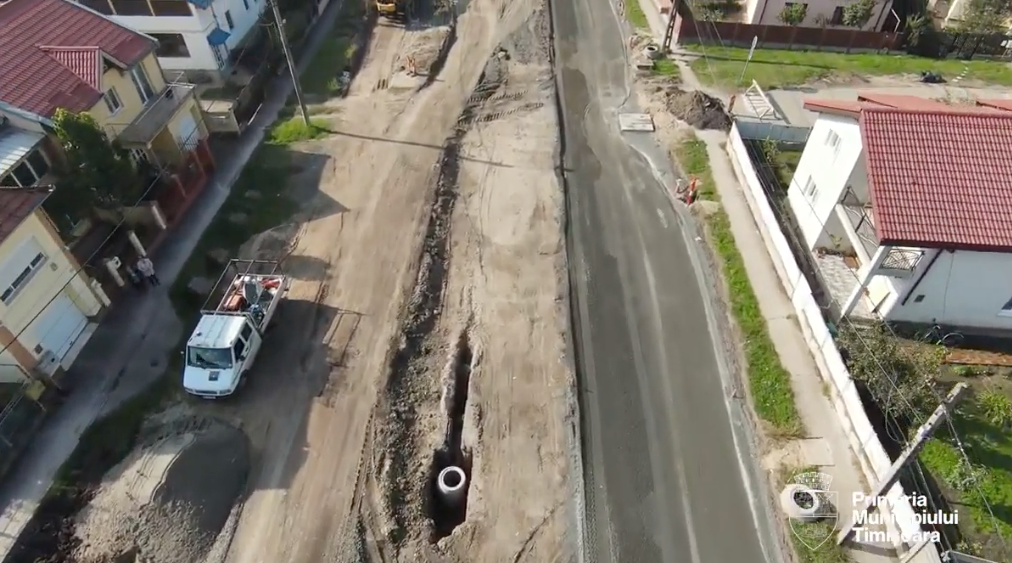 santier calea bogdanestilor din drona octombrie 4