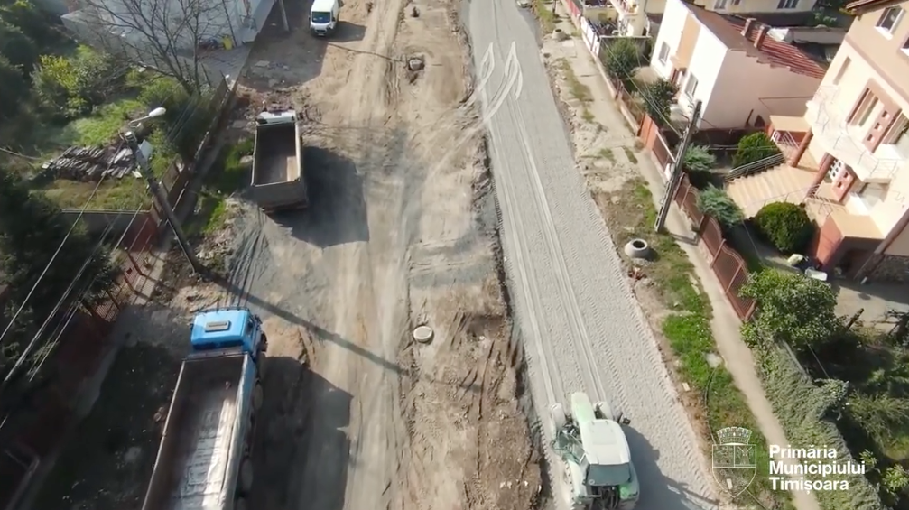 santier calea bogdanestilor din drona octombrie 2