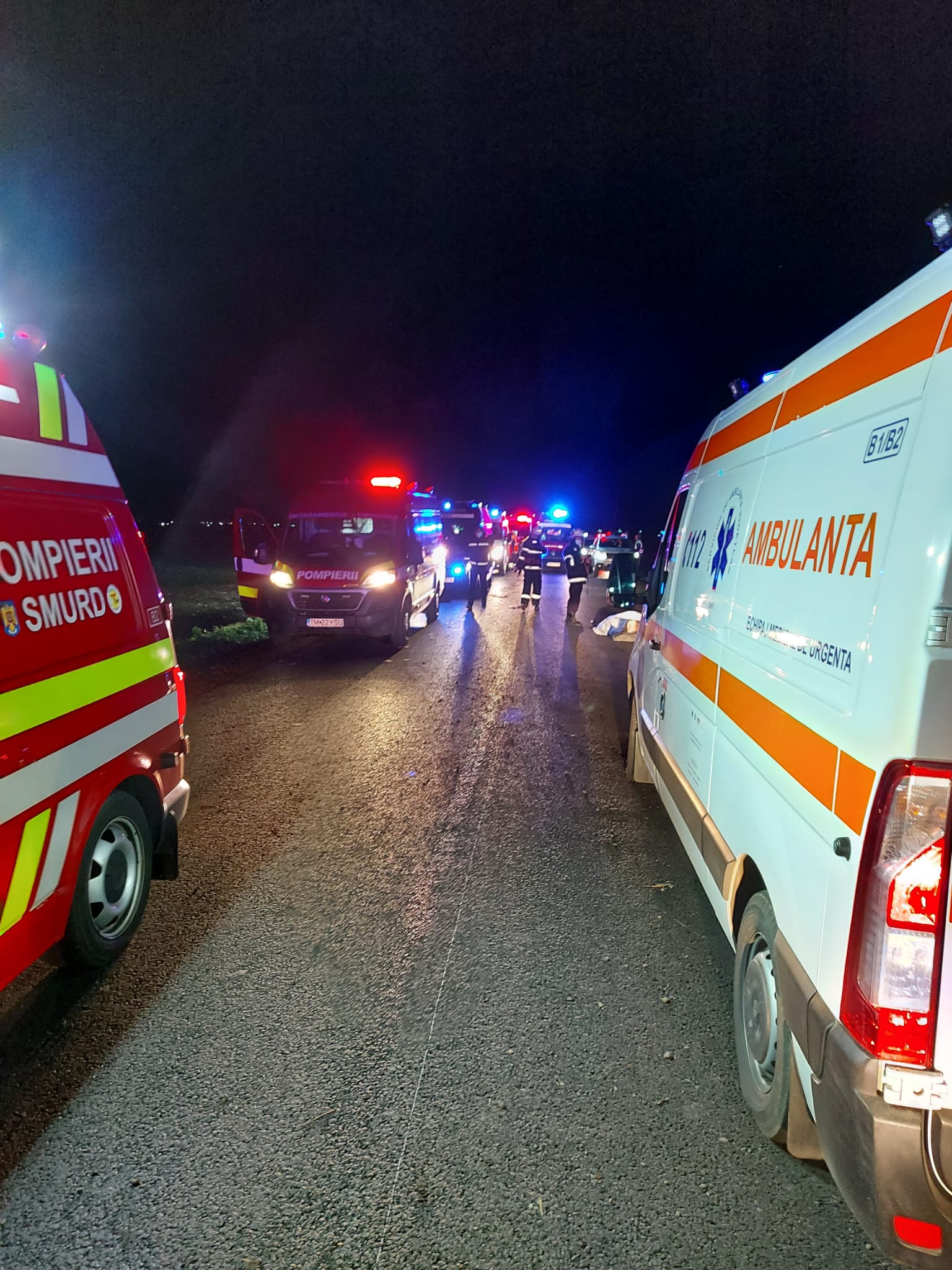 Accident rutier cu doi morți și 10 răniți între Biled și Iecea Mică
