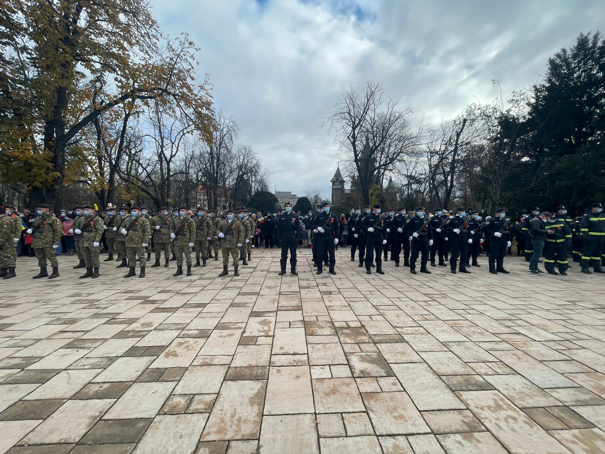 ceremonie 1 decembrie 2021 parada parcul central 1