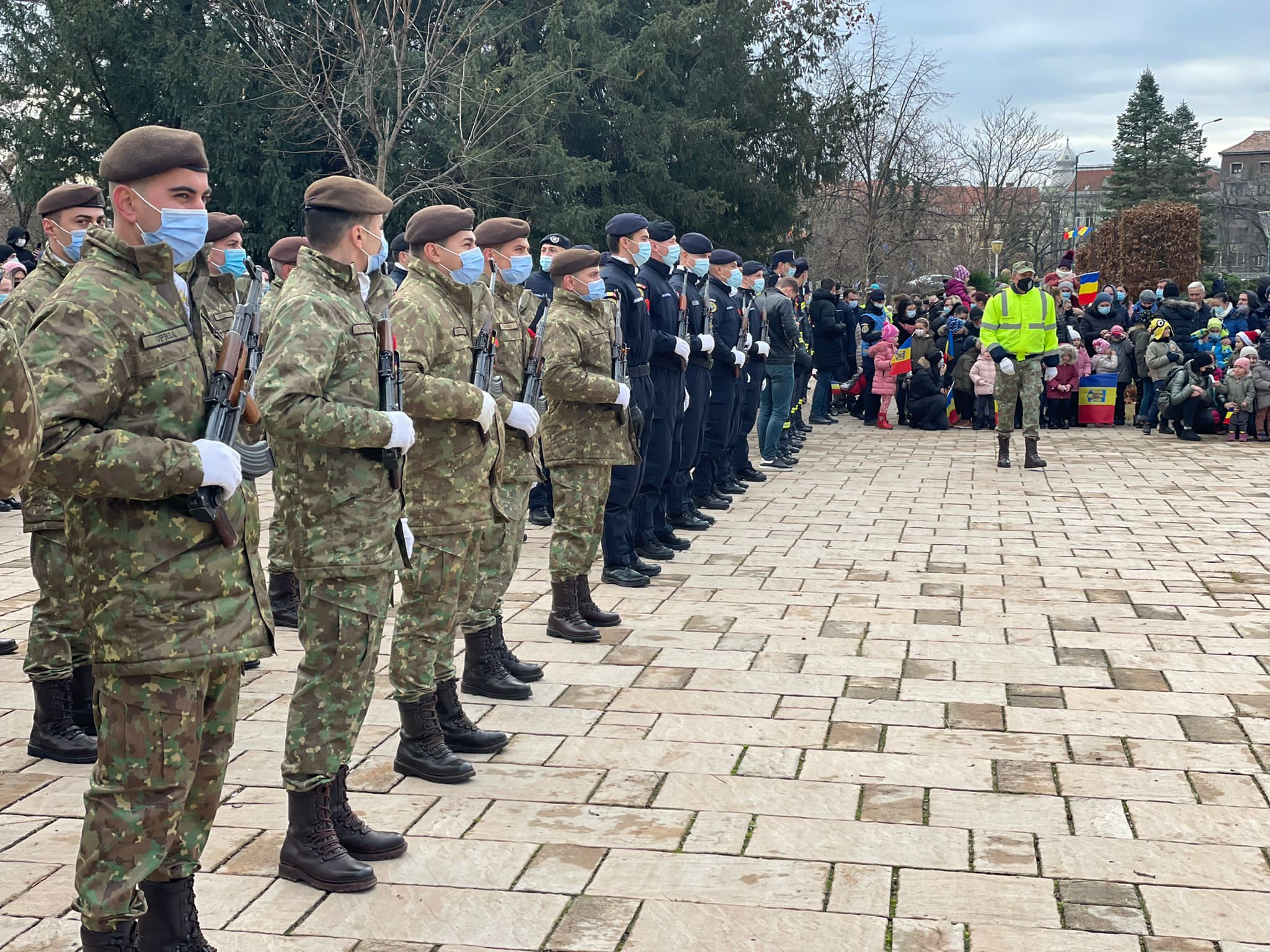 ceremonie 1 decembrie 2021 parada parcul central 2