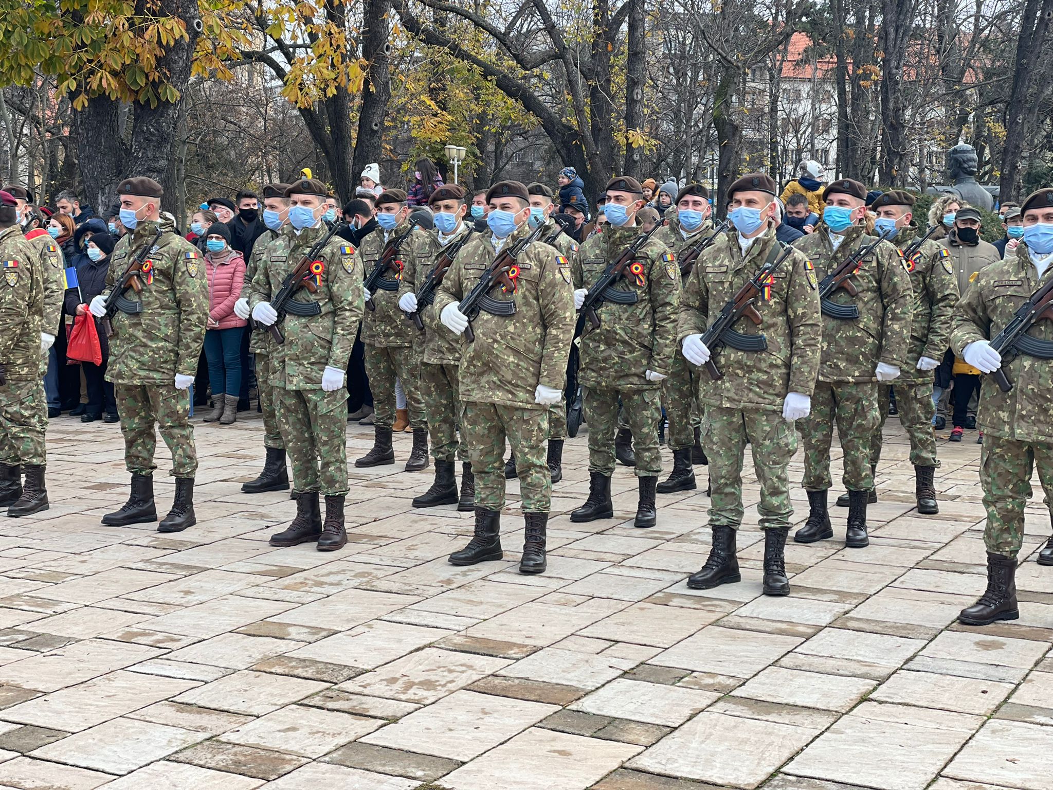 ceremonie 1 decembrie 2021 parada parcul central 3