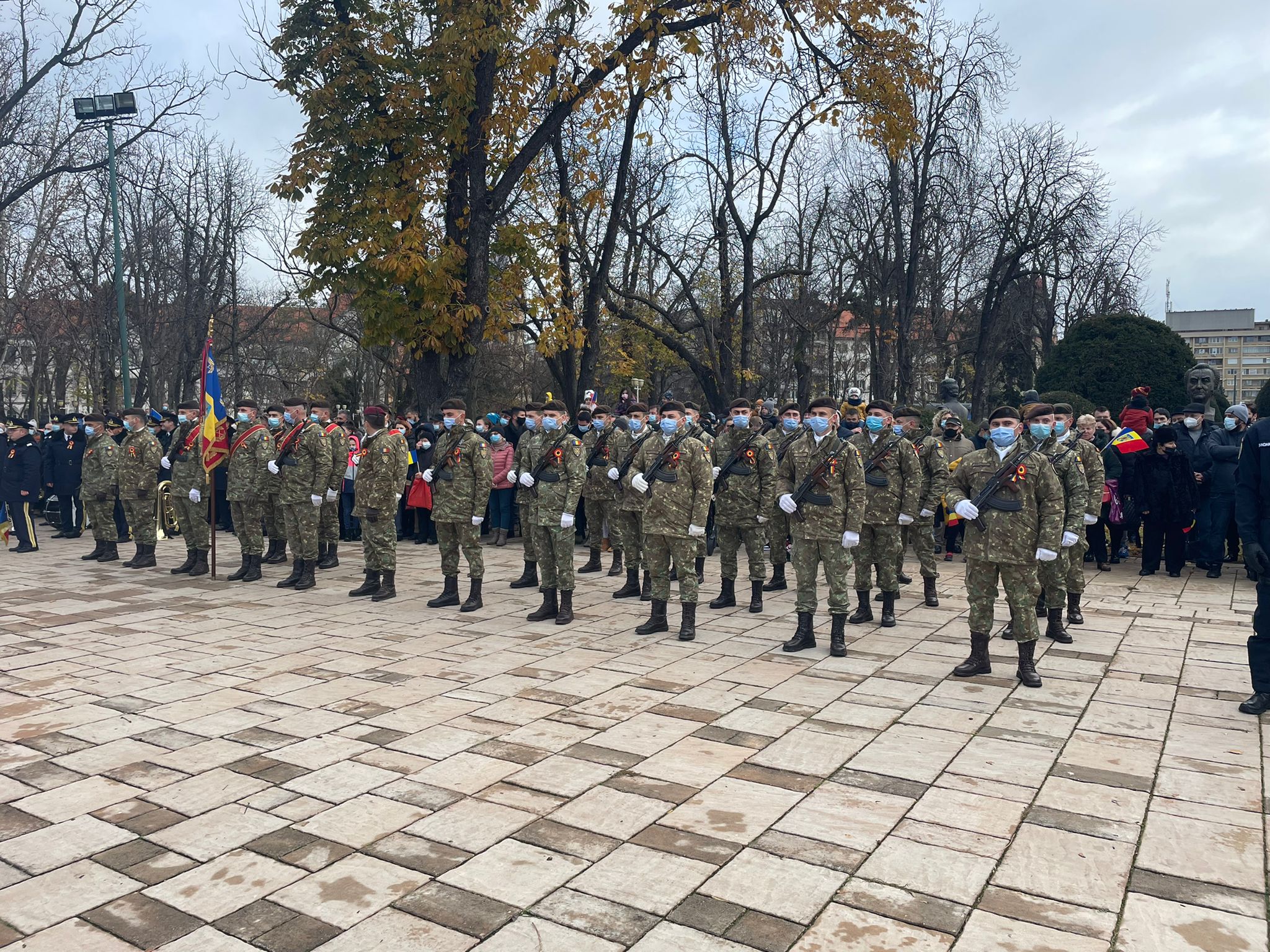 ceremonie 1 decembrie 2021 parada parcul central 5