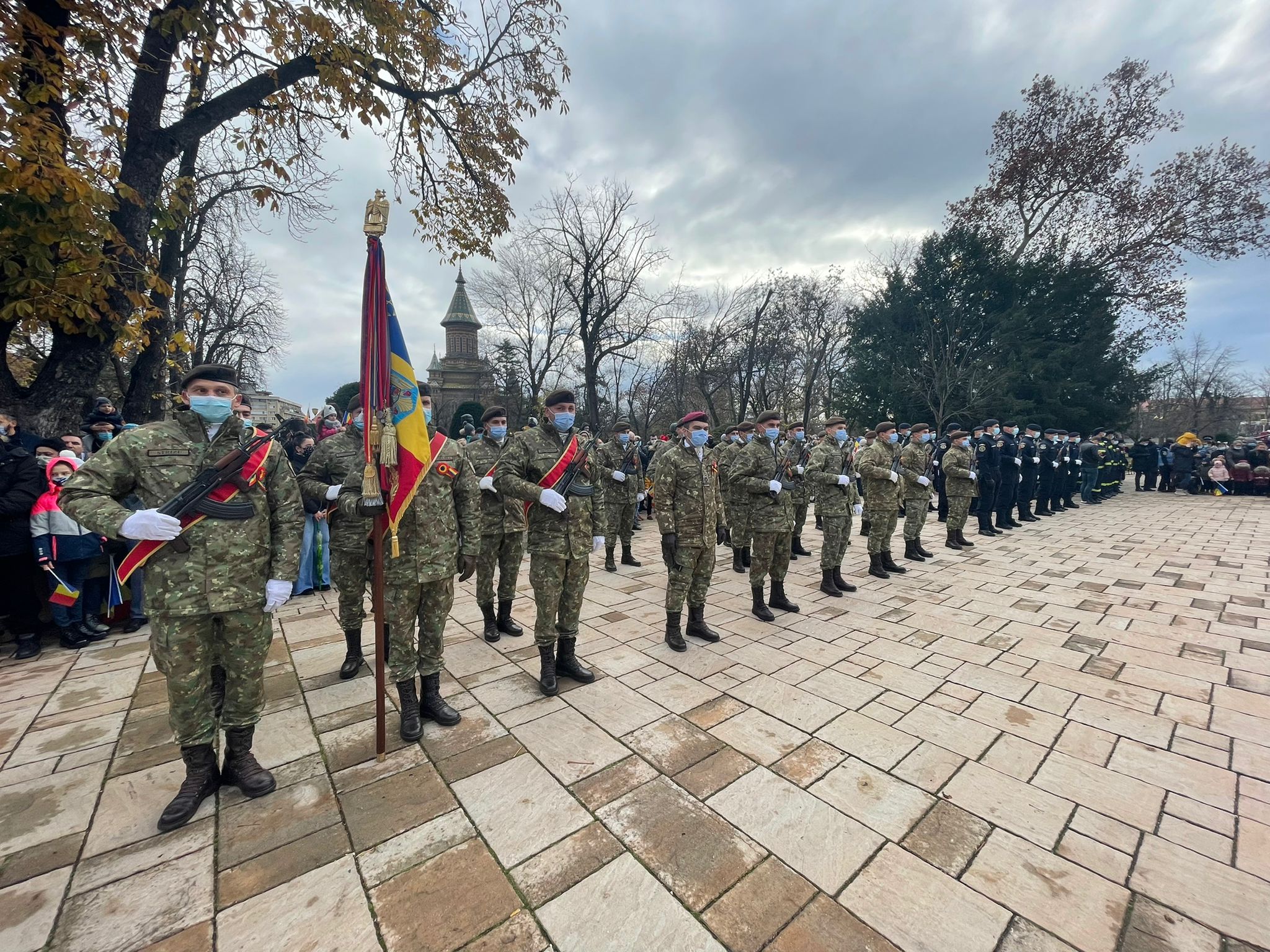 ceremonie 1 decembrie 2021 parada parcul central 8