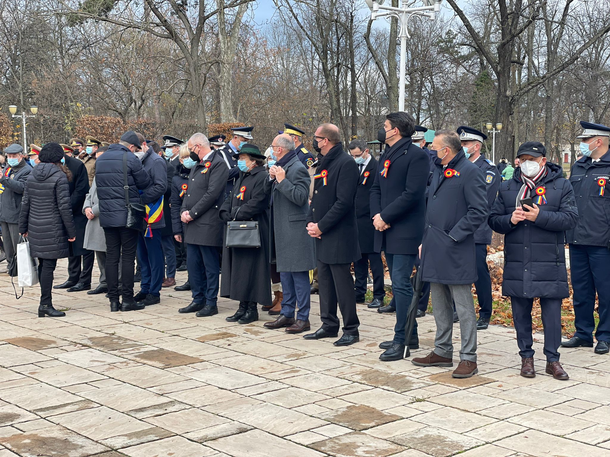 ceremonie 1 decembrie 2021 parada parcul central 10