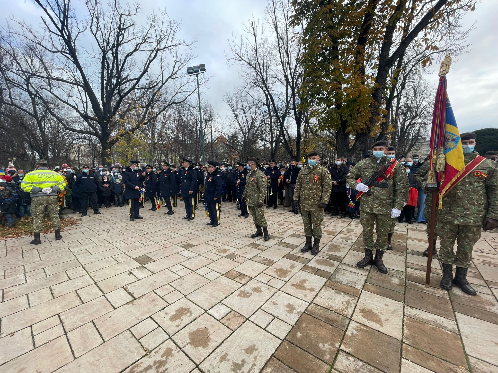 ceremonie 1 decembrie 2021 parada parcul central 11