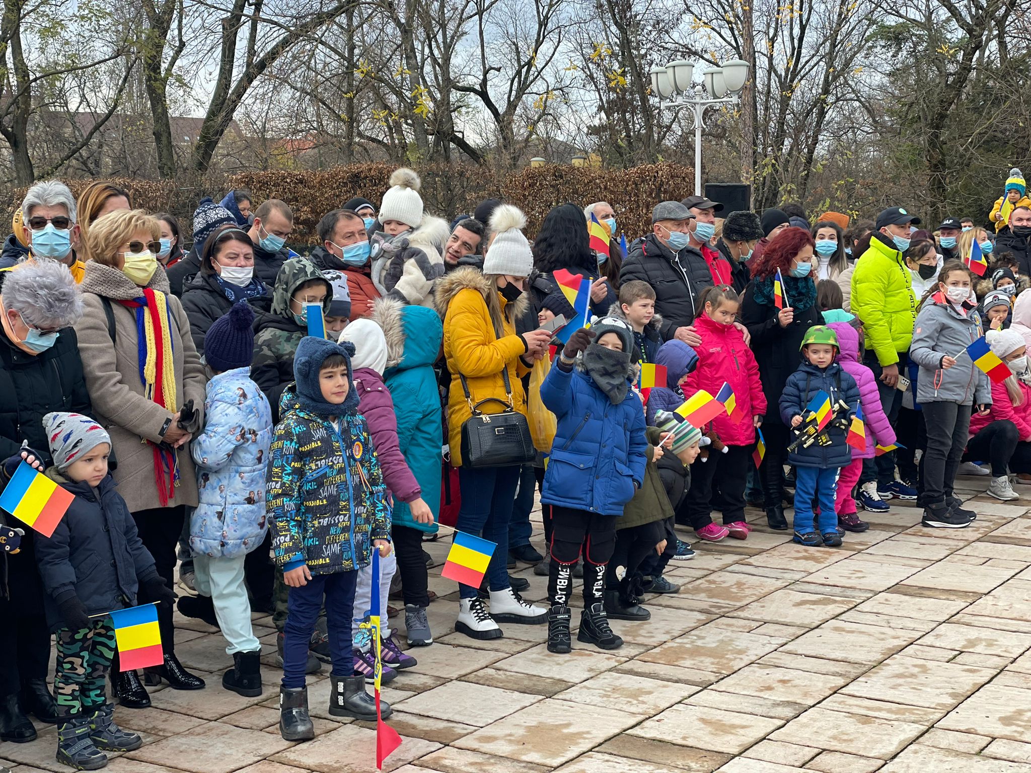 ceremonie 1 decembrie 2021 parada parcul central 16